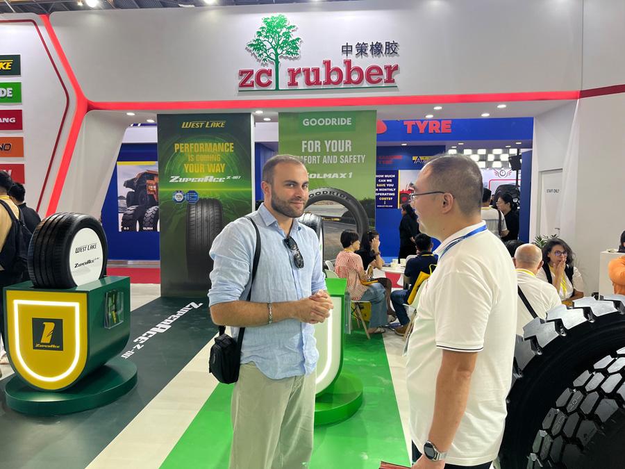 ZC Rubber на выставке CITEXPO 2023 в Шанхае