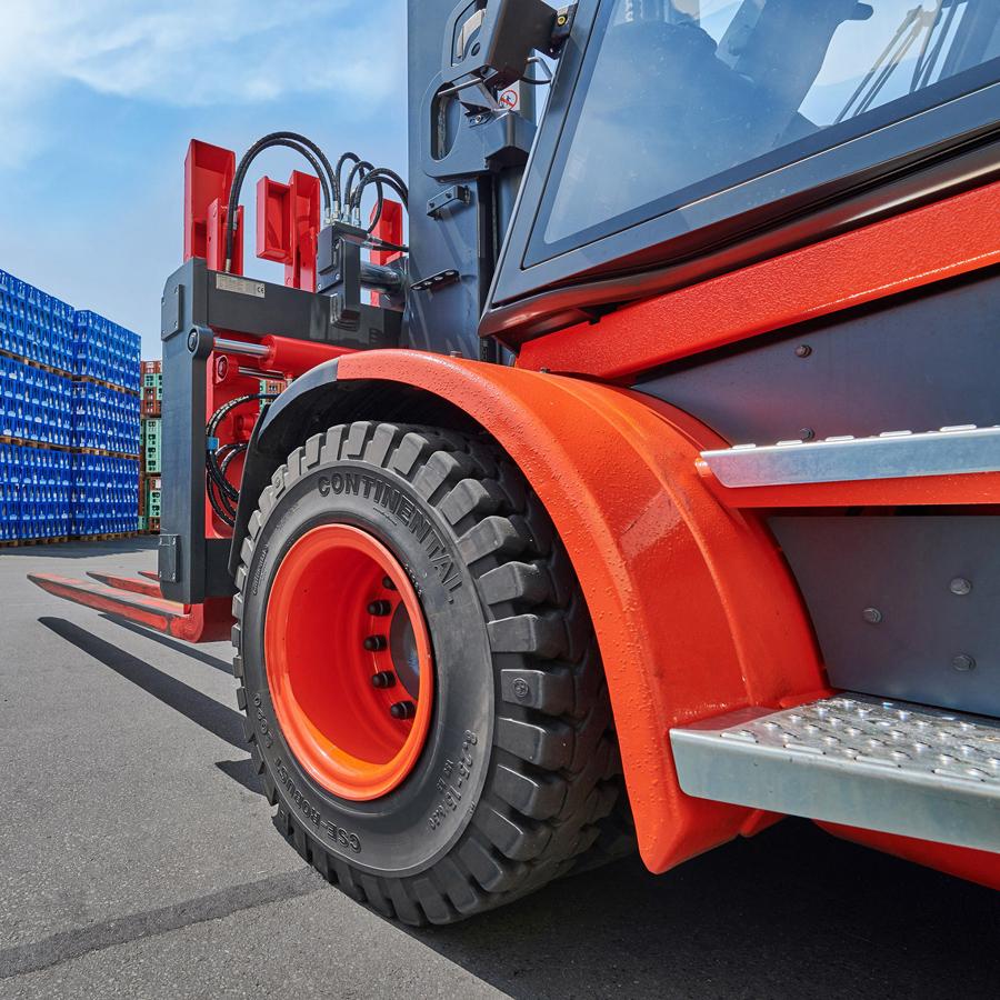 Continental использует восстановленный технический углерод в цельнолитых шинах