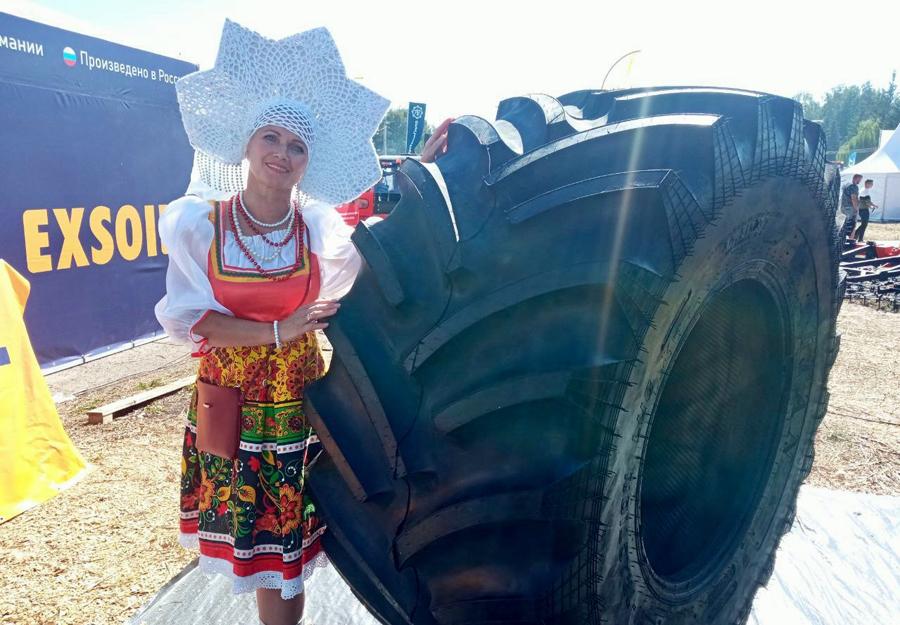 Шинники из Волжского привезли на выставку в Самарскую область продукцию бренда Titan