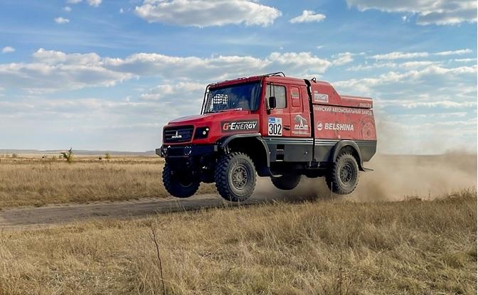 «МАЗ-СПОРТавто» на бобруйских шинах одержала пятую победу на этапах Чемпионата России по ралли