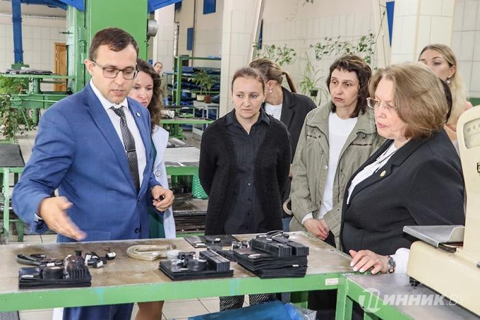 Делегация Белорусского металлургического завода посетила «Белшину»