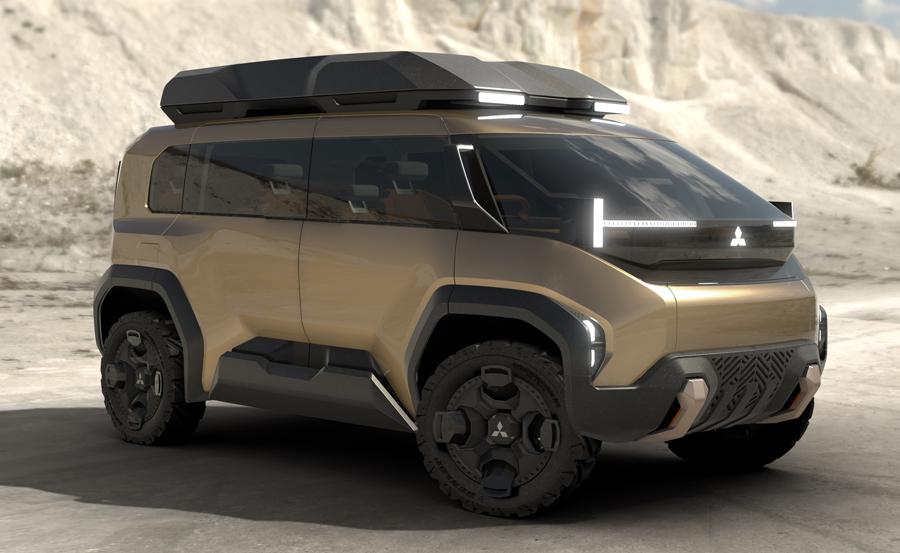 Шины Dunlop установили на концепт-кар Mitsubishi D:X Concept 