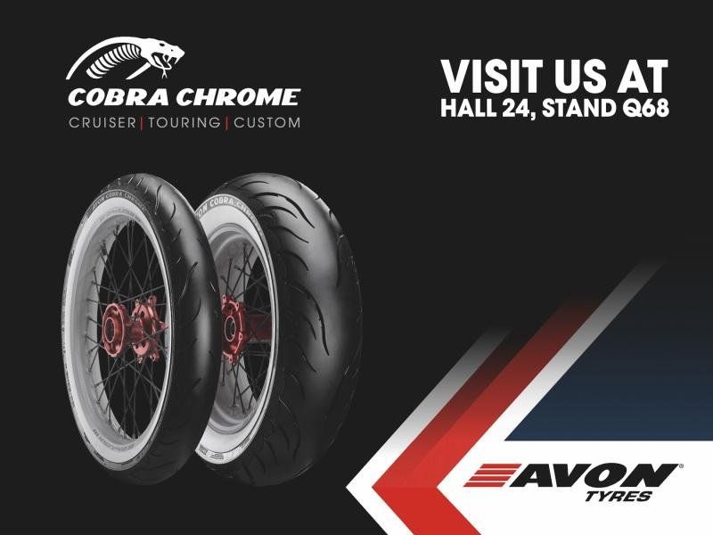 Avon Tyres впервые примет участие в выставке EICMA 2023 в качестве бренда компании Goodyear