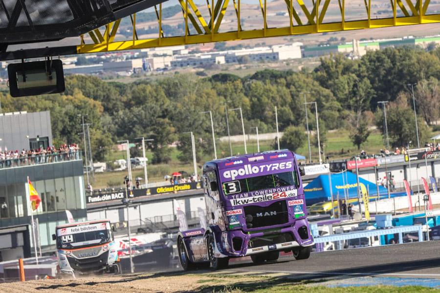 Apollo Tyres завершила дебютный сезон в Чемпионате Европы по гонкам грузовиков на подиуме