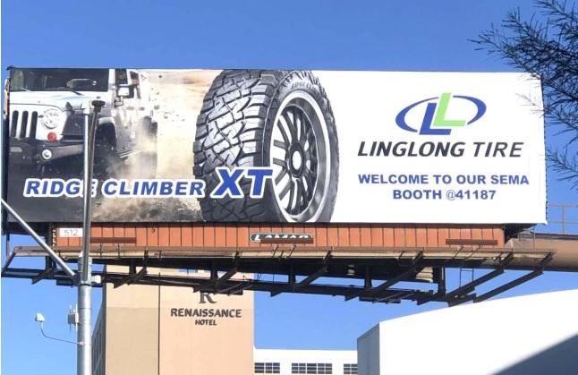 Linglong привезла на SEMA Show новую легкогрузовую шину Ridge Climber X/T