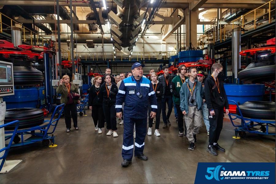Нижнекамские студенты готовятся к производственной практике на предприятиях Kama Tyres