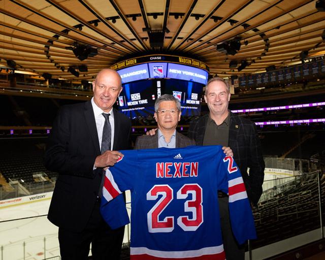 Nexen Tire становится официальным шинным партнером хоккейной команды NHL New York Rangers