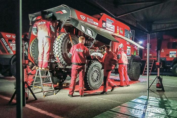 Сотрудничество с командой «МАЗ-СПОРТавто» помогает бобруйским шинникам улучшать свою продукцию