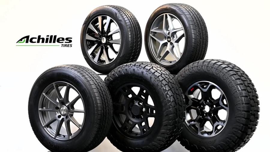В Северной Америке представлена новая линейка пассажирских шин торговой марки Achilles