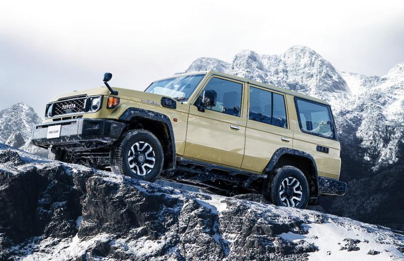 Toyota выбрала для новых Land Cruiser 70 шины Dunlop Grandtrek AT23