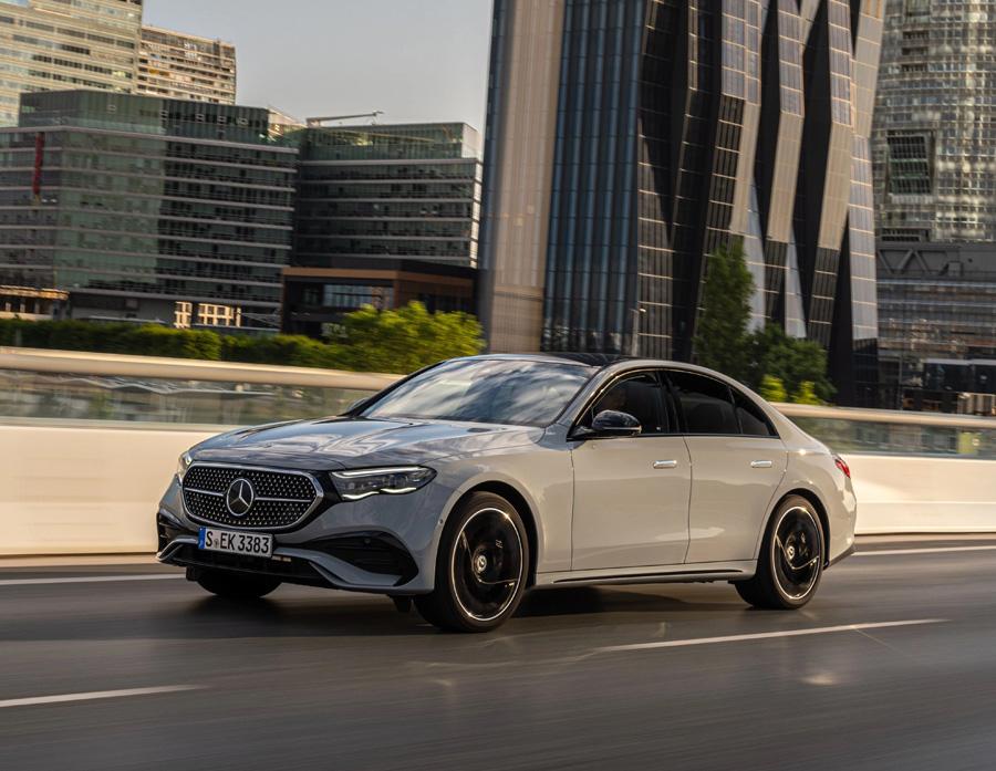 Mercedes-Benz снова выбирает Continental для нового E-класса