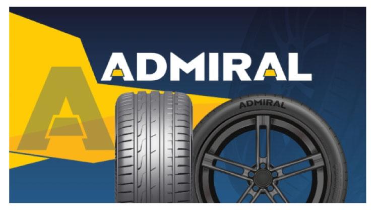 В Великобритании представлен новый шинный бренд Admiral
