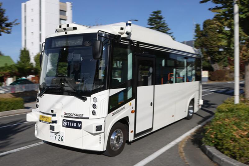 Bridgestone и Tier IV приступили к дорожным испытаниям серийного автоматизированного автобуса