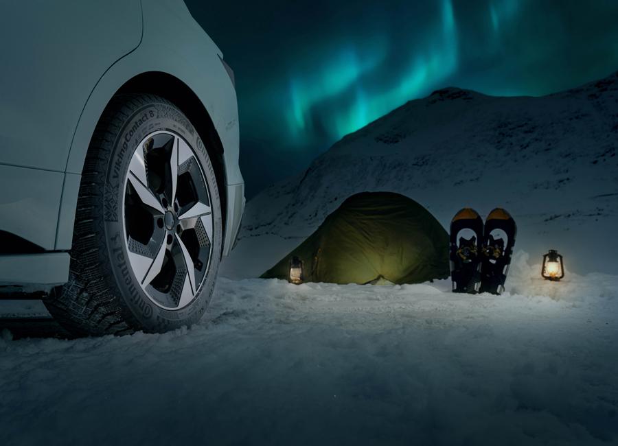 В Европе презентована новая зимняя шина скандинавского типа Continental VikingContact 8