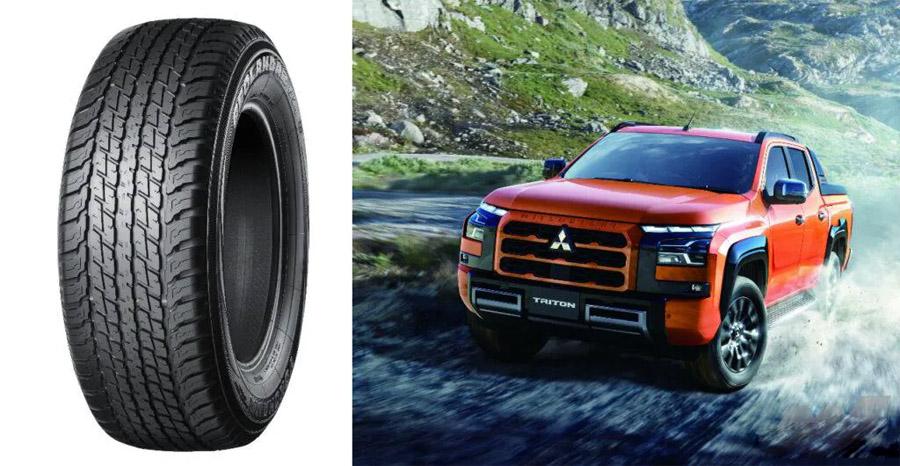 Новый Mitsubishi Triton получил заводские шины Yokohama Geolandar A/T G94