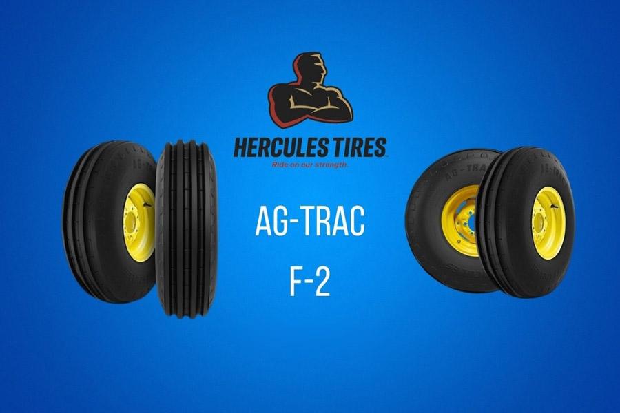 Hercules Tires выпустила новую тракторную шину AG-TRAC F-2