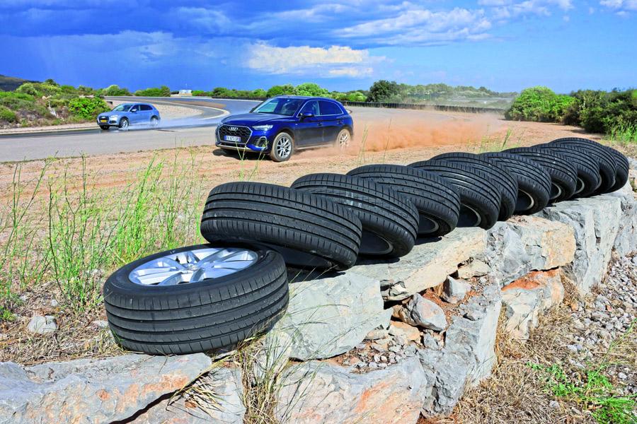 Журналисты Auto Bild allrad протестировали летние SUV-шины в размере 235/55R19