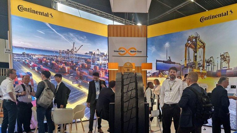 Continental привезет на выставку TOC Europe 2024 цифровые решения и шины для портов