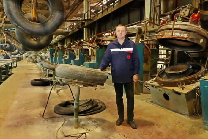 Ежемесячно «Белшина» выпускает 45 тысяч автокамер