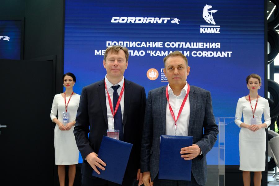 «КАМАЗ» и «Кордиант» договорились о расширении сотрудничества