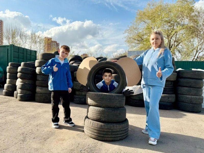 В Московской области подвели итоги акции «Сдай шины на Мегабак»