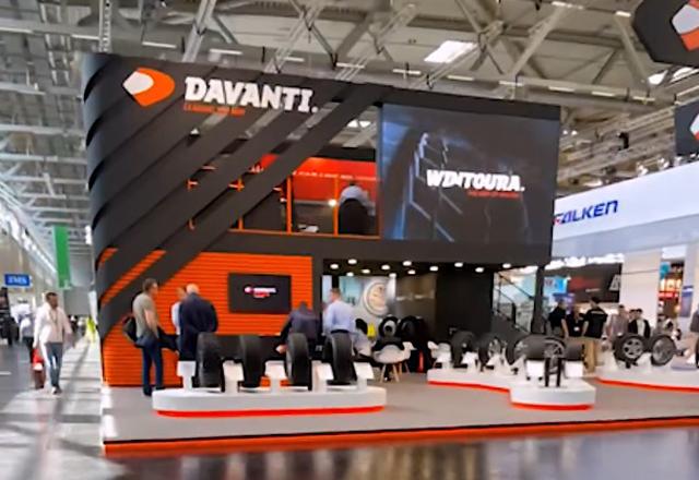 Davanti Tyres представила на выставке в Кельне 20 различных моделей шин