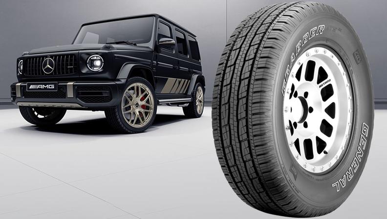 Новый Mercedes-AMG G63 эксклюзивно оснащается заводскими шинами от General Tire