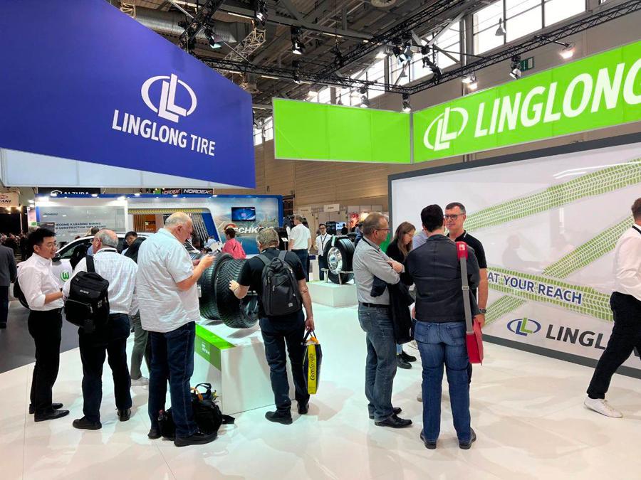 Дебют экологически чистой шины Linglong на выставке в Кельне