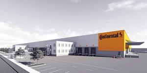 Continental построит свой первый дистрибьюторский центр в США