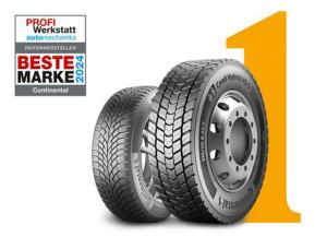 Continental в пятый раз подряд признан лучшим брендом в опросе читателей «PROFI Werkstatt»