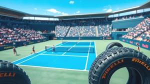 Pirelli - шинный спонсор Australian Open 2025