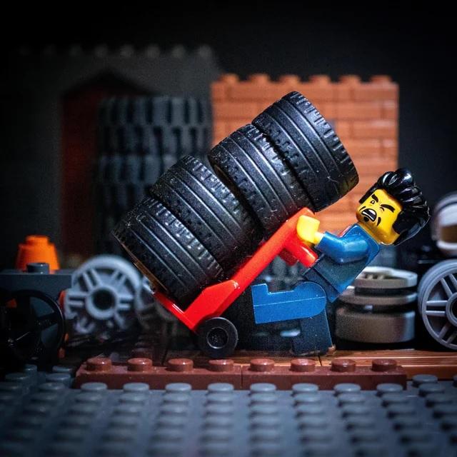 Lego Group внедряет экологичные материалы в производство шин для сборных моделей машин