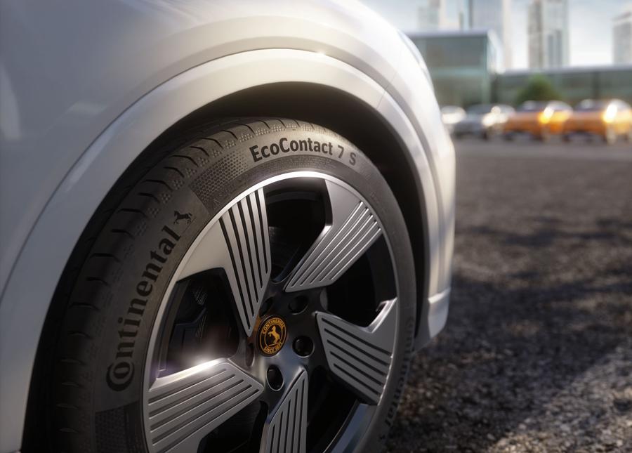 Новые VW ID.7 будут эксклюзивно оснащать шинами Continental EcoContact 7 S
