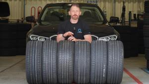 Джонатан Бенсон из Tyre Reviews протестировал семь летних шин в размере 225/50R17 