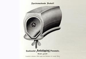 Continental отмечает 120-летие выпуска первой шины с рисунком протектора