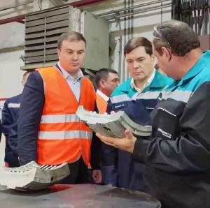 Алексей Мордашов и Виталий Хоценко обсудили развитие шинной отрасли в Омске