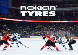 Компания Nokian Tyres - официальный спонсор чемпионата мира по хоккею