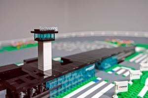 Испытательный полигон Hankook Technoring воссоздали из деталей конструктора Lego