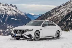 Yokohama Advan Winter V907 одобрены для зимней комплектации Mercedes-Benz E-Class