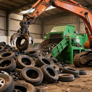 В ТОР «Хабаровск» появится завод по безотходной переработке шин