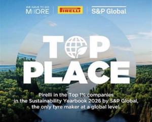 Эксперты S&P Global включили Pirelli в число лучших компаний по устойчивому развитию
