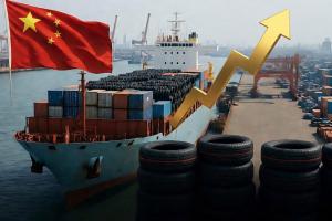 Экспорт китайских шин в январе-феврале вырос на 12,5%