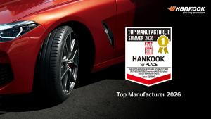 Auto Bild признал Hankook лучшим производителем летних шин
