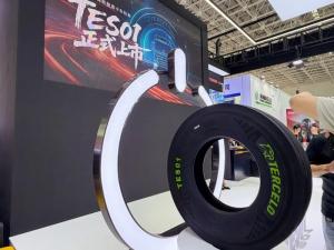 Мировая премьера новой грузовой EV-шины Tercelo TES01 на выставке в Китае