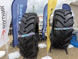 Kama Tyres привезла на «Золотую Ниву» свои лучшие грузовые и сельскохозяйственные шины