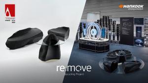 Hankook победила в дизайнерском конкурсе с коллекцией продуктов Bladder Upcycling