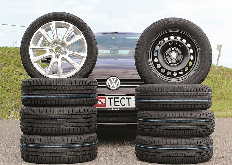 Tест летних шин 225/45 R17 против 195/65 R15 2018
