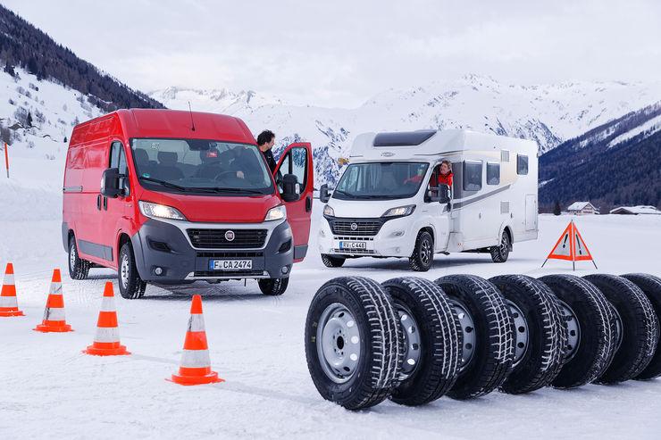 Tест зимних шин для коммерческих автомобилей 225/70 R15 2018