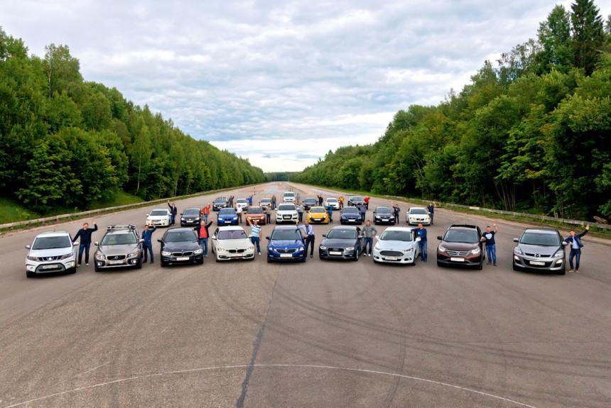 Народные тесты шин на машинах подписчиков 2019