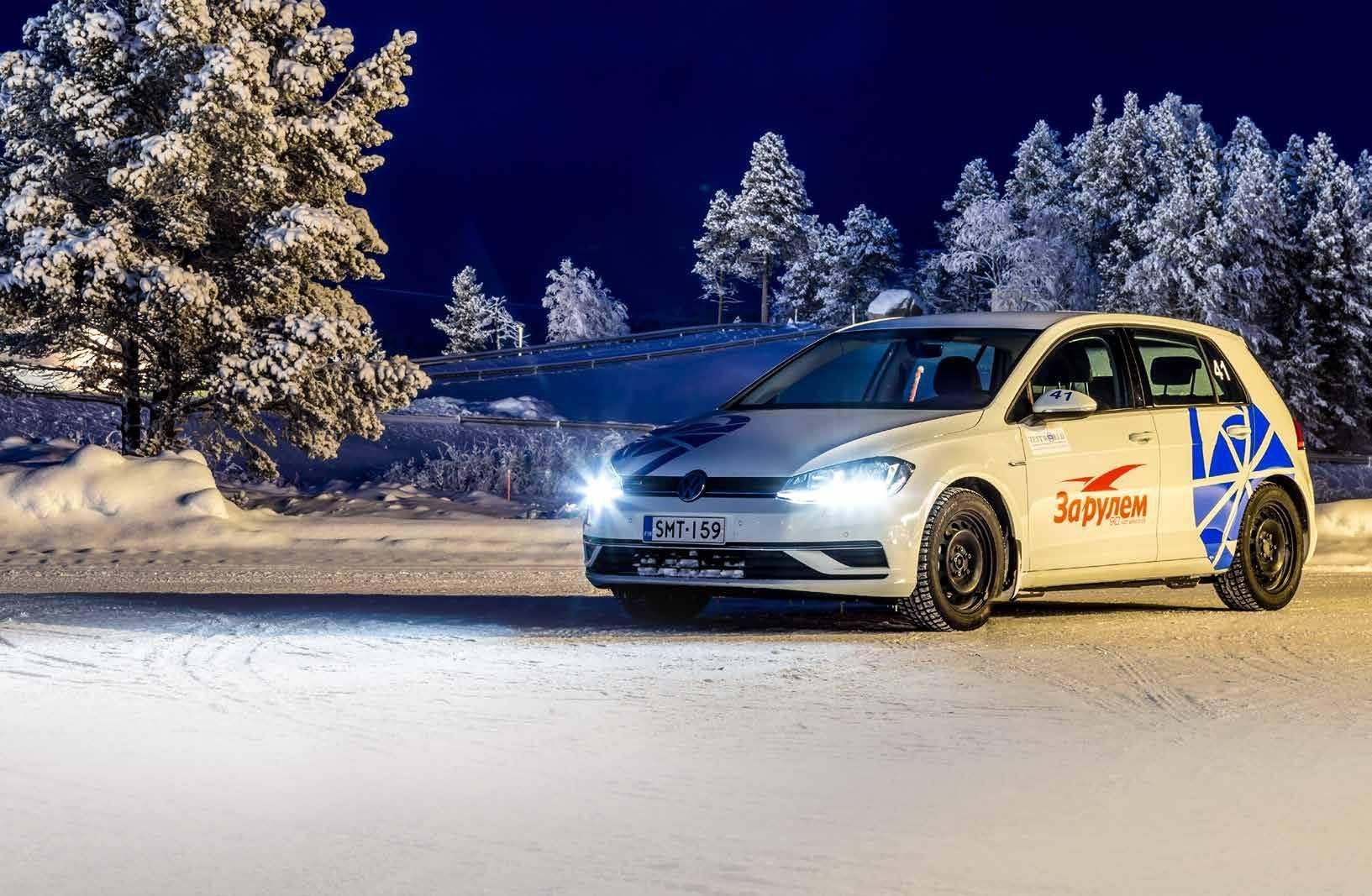 Тест зимних шипованных шин 205/55 R16 2019